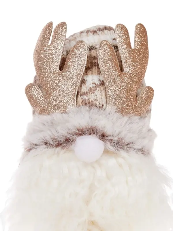 Фигура текстиль &laquo;Гном лосяш&raquo; 33 см, 1 LED, от батареек AG13&times;3, свечение тёплое белое