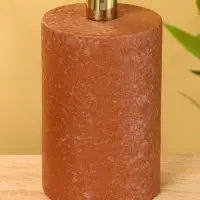 Подсвечник на 1 свечу "Кубок" бисквитный с золотом 10х10х28,5 см