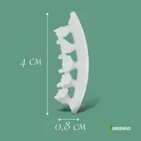 Кистедержатель &laquo;Улитка&raquo;, 4 см, набор 50 шт., Greengo