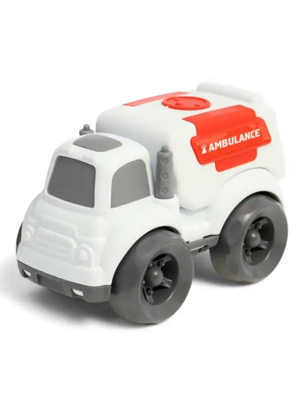 Набор спецтехники Ретро в бесцветной коробке