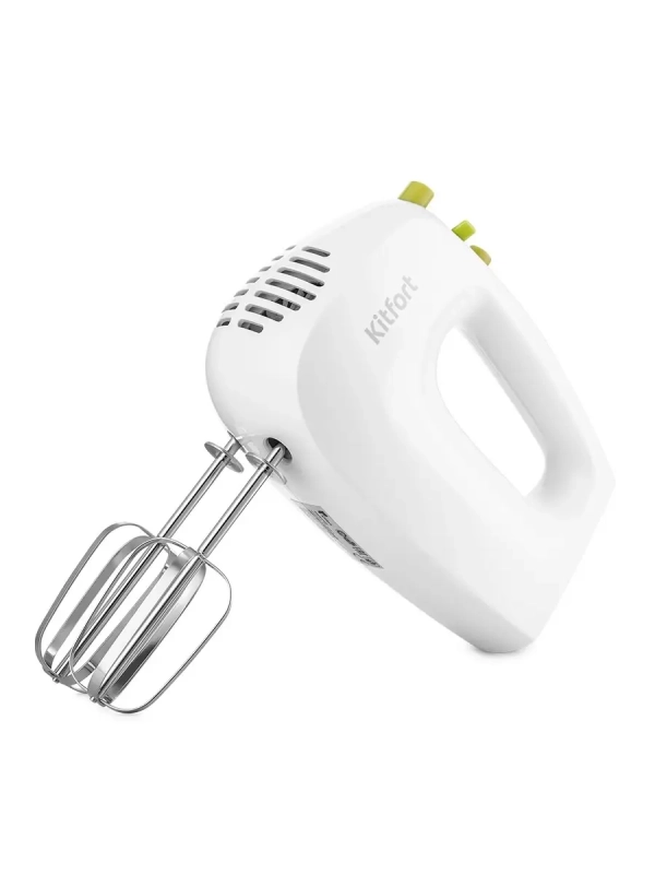 Миксер ручной КТ-3071 с венчиком и крюком для теста