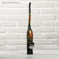 Сувенир дерево "Кошечка" 7х4х35 см