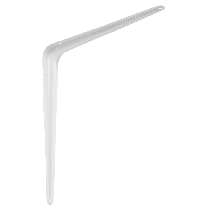 Кронштейн, 300х250х1 мм, металл, белый