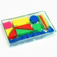 Счётный материал &laquo;Учимся считать&raquo;, СМЕШАРИКИ, цвет МИКС, 130 элементов в наборе