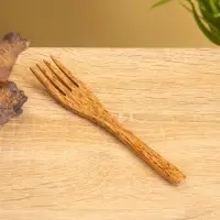 Вилка, 16 см, кокос