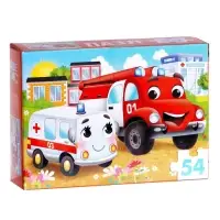 Пазл детский &laquo;Машинки №1&raquo;, 54 элемента