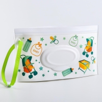 Контейнер для салфеток с петелькой &laquo;Коляски&raquo;, цвет МИКС