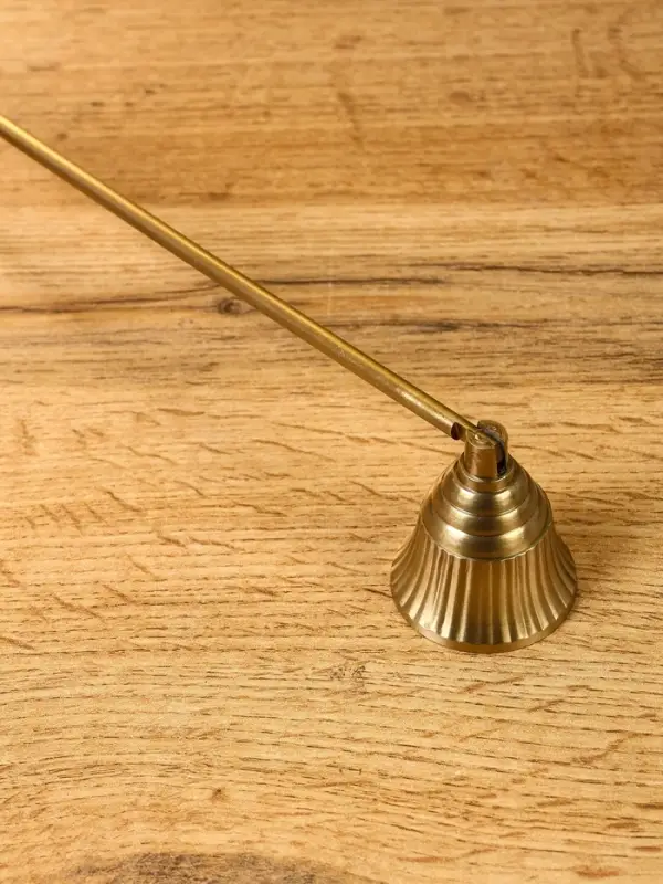 Гаситель для свечей &laquo;Уют&raquo;, 30 +/-1 см, латунь