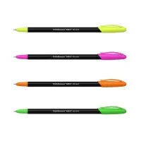 Ручка шариковая ErichKrause Neo Accent, игольчатый узел 0.7 мм, чернила синие, длина линии письма 1000 метров, МИКС