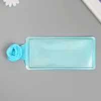 Капрон для цветов одноцветный "Голубое озеро" 50 см