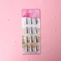 Набор насадок кондитерских, d=1,8 см, 12 шт