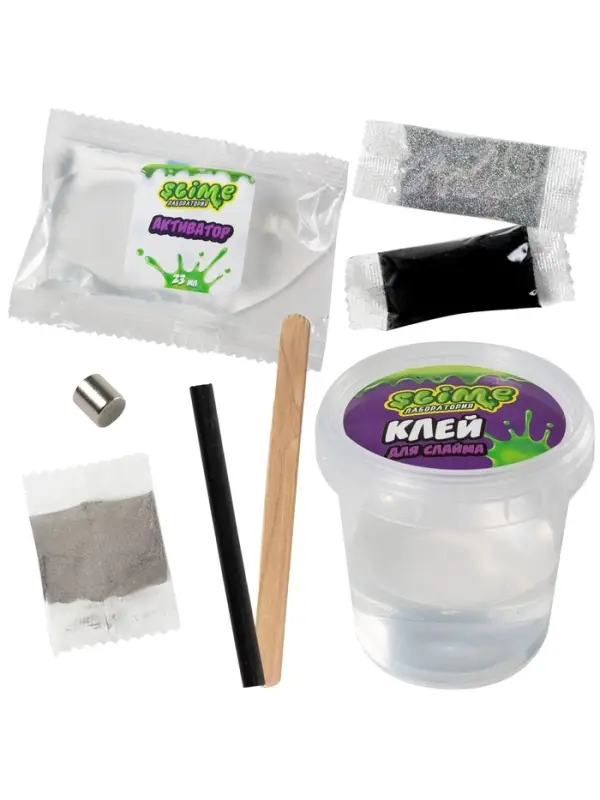 Игрушка для детей модели Slime лаборатория "Магнитный slime" 100 г