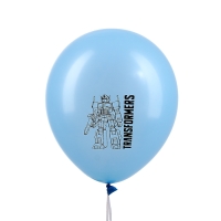 Шар латексный 12" &laquo;Трансформеры&raquo; монохромный принт, набор 5 шт.