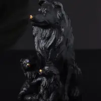 Фигура "Колли" 10х7 см, черный