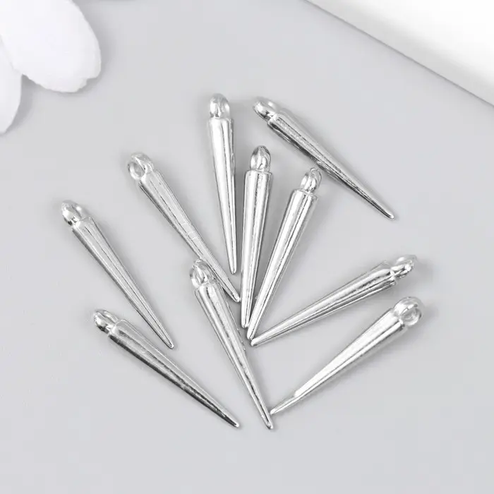 Подвеска "Шип" серебро 0,3х2,3 см