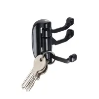 Крючок мебельный CAPPIO OCTOPUS, трехрожковый, цвет черный