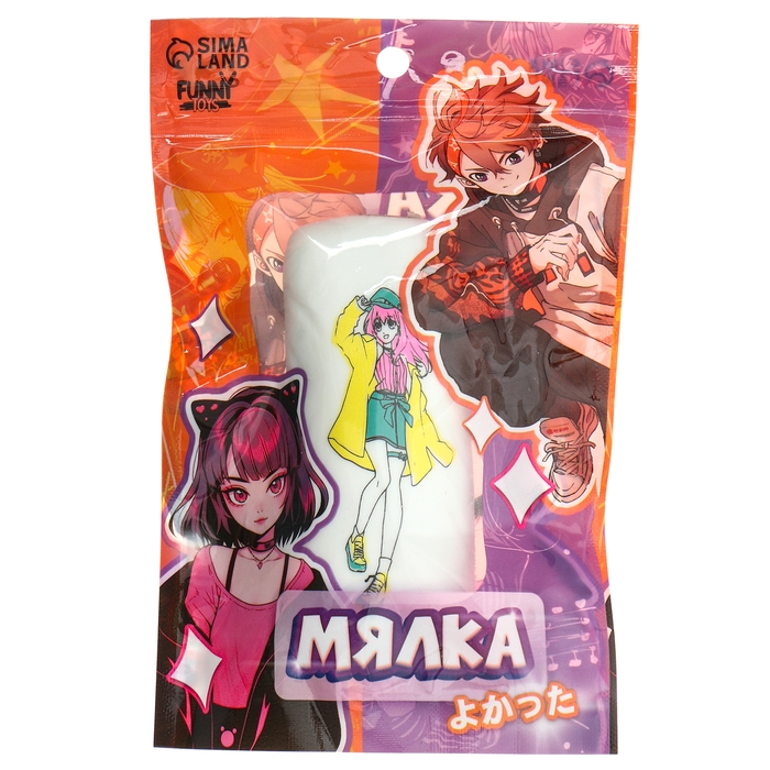 Антистресс сквиш мялка &laquo;Дакимакура девочка Джун&raquo;, аниме, с песком, тянучка