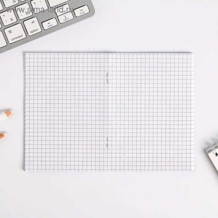 Блокнот А6, 32 л на скрепке, в клетку &laquo;Ты просто космос&raquo;