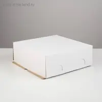 Кондитерская упаковка, 28 х 28 х 10 см