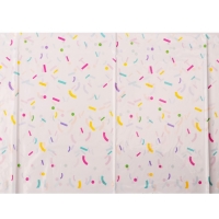 Скатерть одноразовая &laquo;Конфетти&raquo;, 137 &times; 180 см