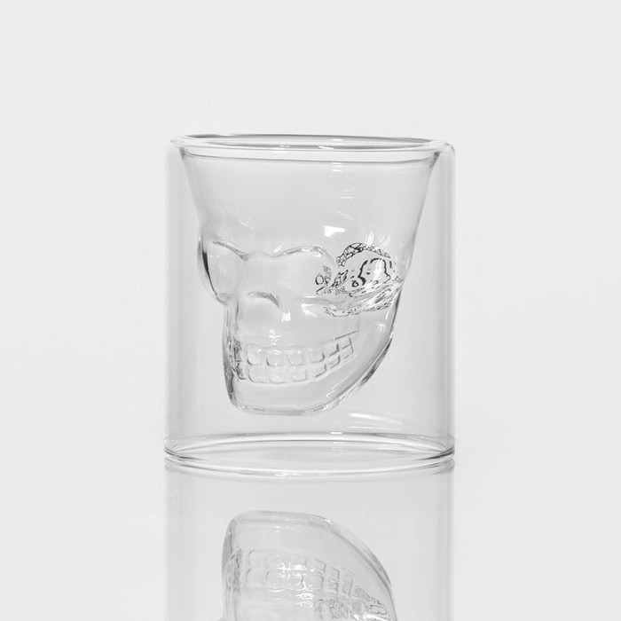 Стопка - шот Magistro &laquo;Череп&raquo;, 150 мл, 8&times;8,5 см