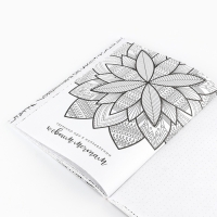 Ежедневник-смешбук с раскраской антистресс А5, 80 л &laquo;365 счастливых дней!&raquo;