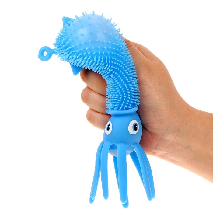 Ёжка &laquo;Кальмар&raquo; световой, цвета МИКС