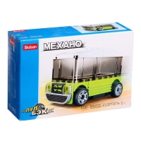 Конструктор инерционный Механо &laquo;Автобус&raquo;, 41 деталь