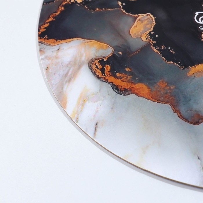 Подложка под торт усиленная, кондитерская упаковка, &laquo;Мрамор&raquo;, 28 см, 2.5 мм