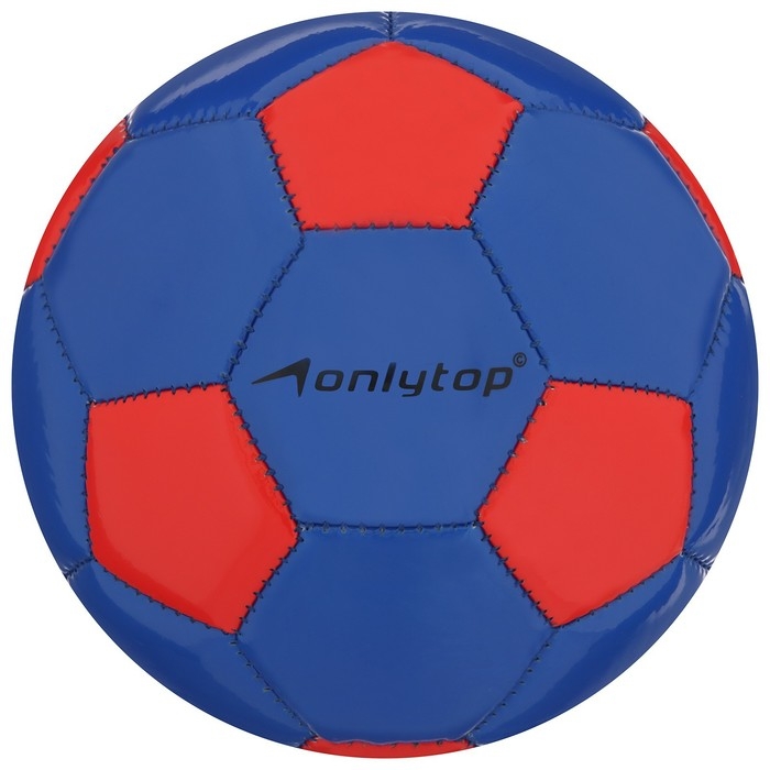 Футбольный мяч ONLYTOP, машинная сшивка, 32 панели, р. 2, EVA, цвет МИКС