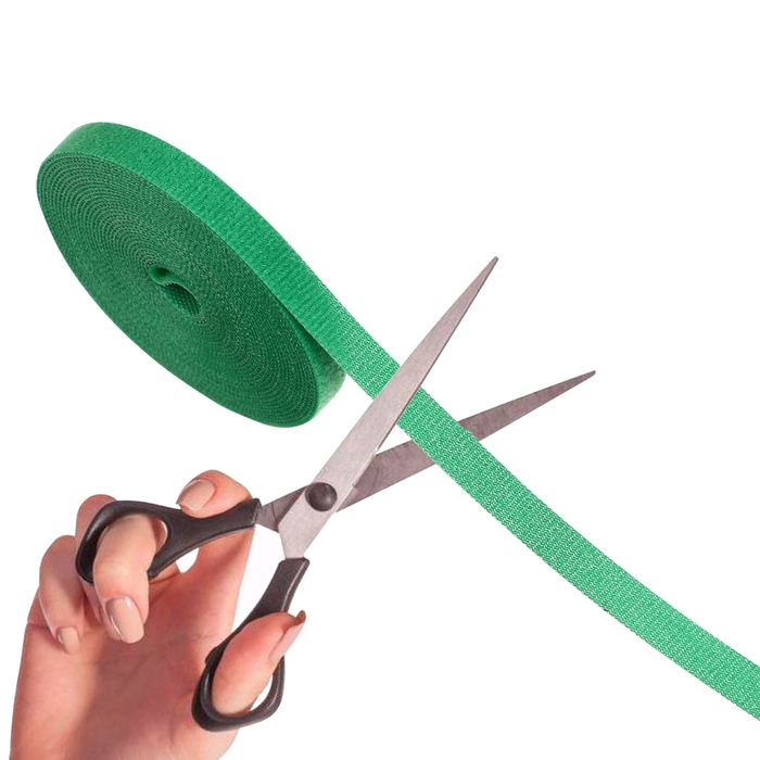 Лента &laquo;Липучка&raquo; для подвязки растений, 5 м, зелёная, Greengo