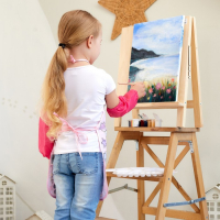 Фартук с нарукавниками детский &laquo;Минни Маус&raquo;, Единорог, 49х39 см