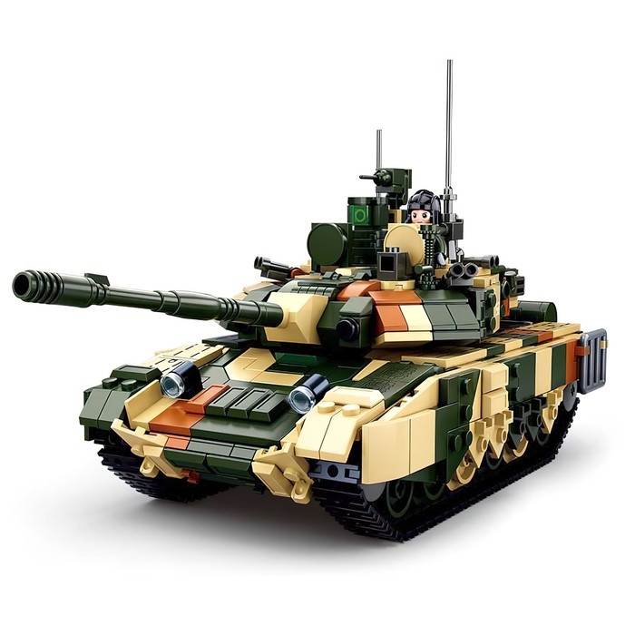 Конструктор &laquo;Модельки. Россиский танк&raquo;, 758 деталей