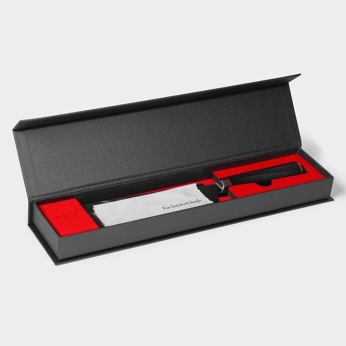 Нож шеф Magistro &laquo;Ортего&raquo;, длина лезвия 24 см, дамасская сталь AUS-10