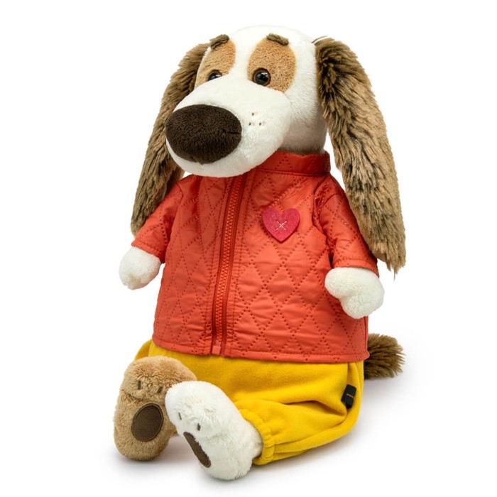 Мягкая игрушка &laquo;Бартоломей&raquo;, в стёганой куртке и штанах, 27 см