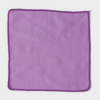 Салфетка для уборки Доляна &laquo;Ромбы&raquo;, для стёкол и зеркал, 30&times;30 см, цвет МИКС