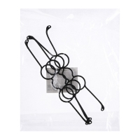 Очки для игрушек, набор 4 шт., размер 1 шт. &mdash; 2,5 &times; 7 &times; 5,3, цвет чёрный