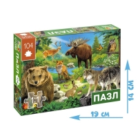 Пазл &laquo;Лесные герои&raquo;, 104 элемента