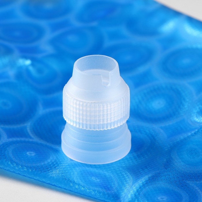 Набор кондитерский Доляна &laquo;Хоста&raquo;, 8 предметов: 6 насадок, адаптер, мешок кондитерский 31&times;17 см