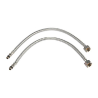 Смеситель для кухни Accoona A4882N-1, двухвентильный, с гибким изливом, красный