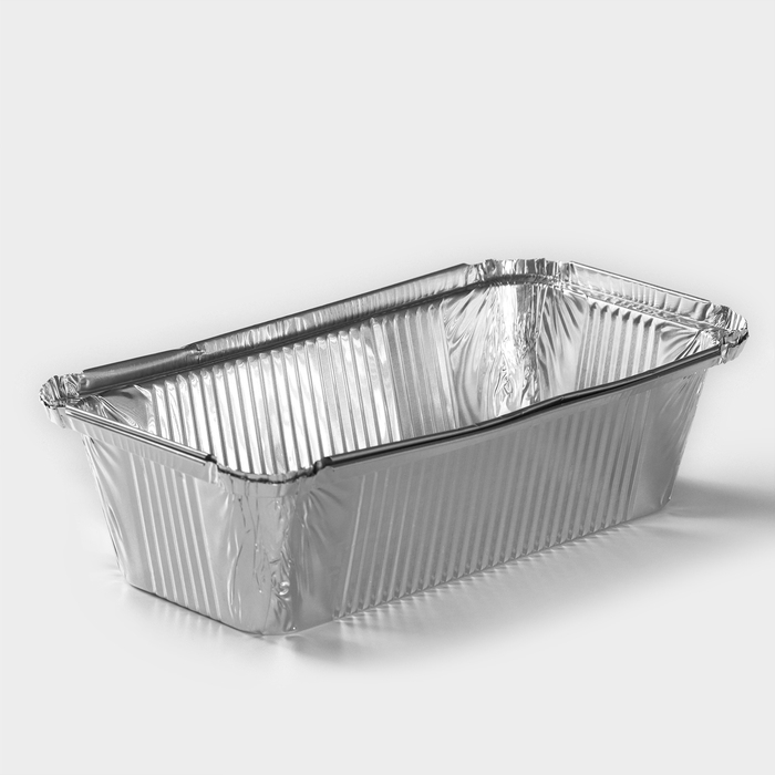 Набор форм из фольги для запекания и выпечки Доляна, 865 мл, 21&times;10,5&times;6 см, 2 шт