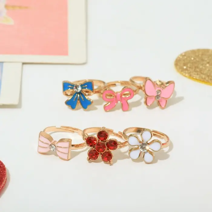 Кольцо детское &laquo;Выбражулька&raquo; лето, форма МИКС, цвет МИКС, безразмерное