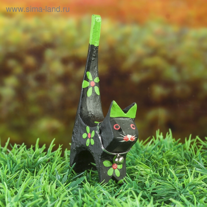 Набор сувенирный "Тёмные кошечки" (4 шт) 7,5х5х11 см