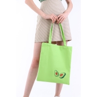 Сумка шопер &laquo;Авокадо&raquo;, 35&times;0.5&times;40 см, зелёный