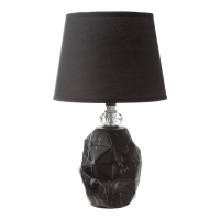 Лампа настольная "Дух" 1х40Вт Е14 черный 20х20х34см
