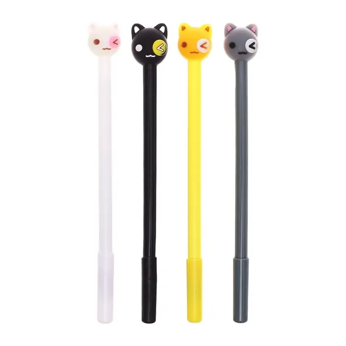 Ручка - прикол гелевая &laquo;Кошка&raquo;, синий стержень, МИКС