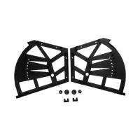 Механизм для обувницы полок CAPPIO, 3-х ярусная, до 13 мм, пластик, черный