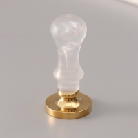 Сургучный набор "Котики Инь-Ян" печать, ручка, сургуч 12,5х10х3,6 см