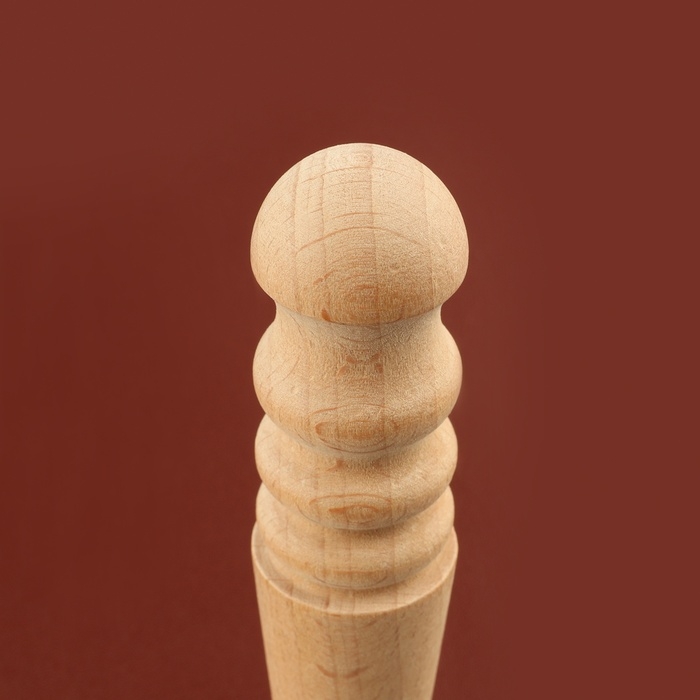 Сликер для полировки уреза кожи, 2,5 &times; 15 см, цвет бежевый