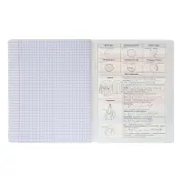 Тетрадь предметная "Следствие ведут ученики", 48 листов в клетку "Геометрия", обложка мелованный картон, выборочный лак, со справочным материалом